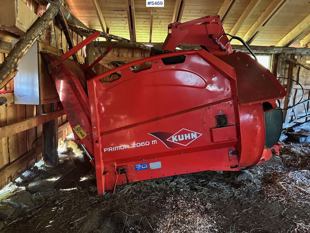 2013 Kuhn Primor 2060 M straw blower - ماكينات نشر التبن: صورة 1 2013 Kuhn Primor 2060 M straw blower - ماكينات نشر التبن: صورة 1