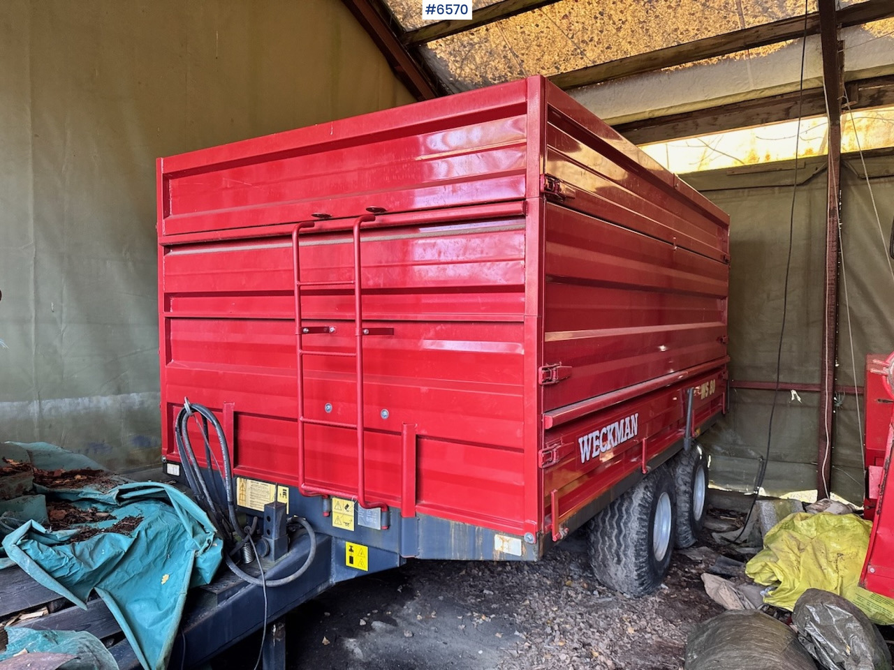 2013 Weckman WS-80. - مقطورة رزاعية: صورة 3 2013 Weckman WS-80. - مقطورة رزاعية: صورة 3