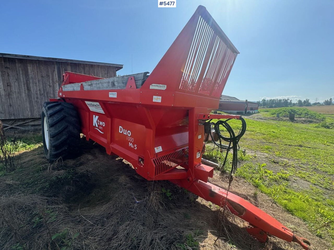 2014 Ktwo Duo 1000 Mk5 - ناثرة السماد الحيواني: صورة 1 2014 Ktwo Duo 1000 Mk5 - ناثرة السماد الحيواني: صورة 1