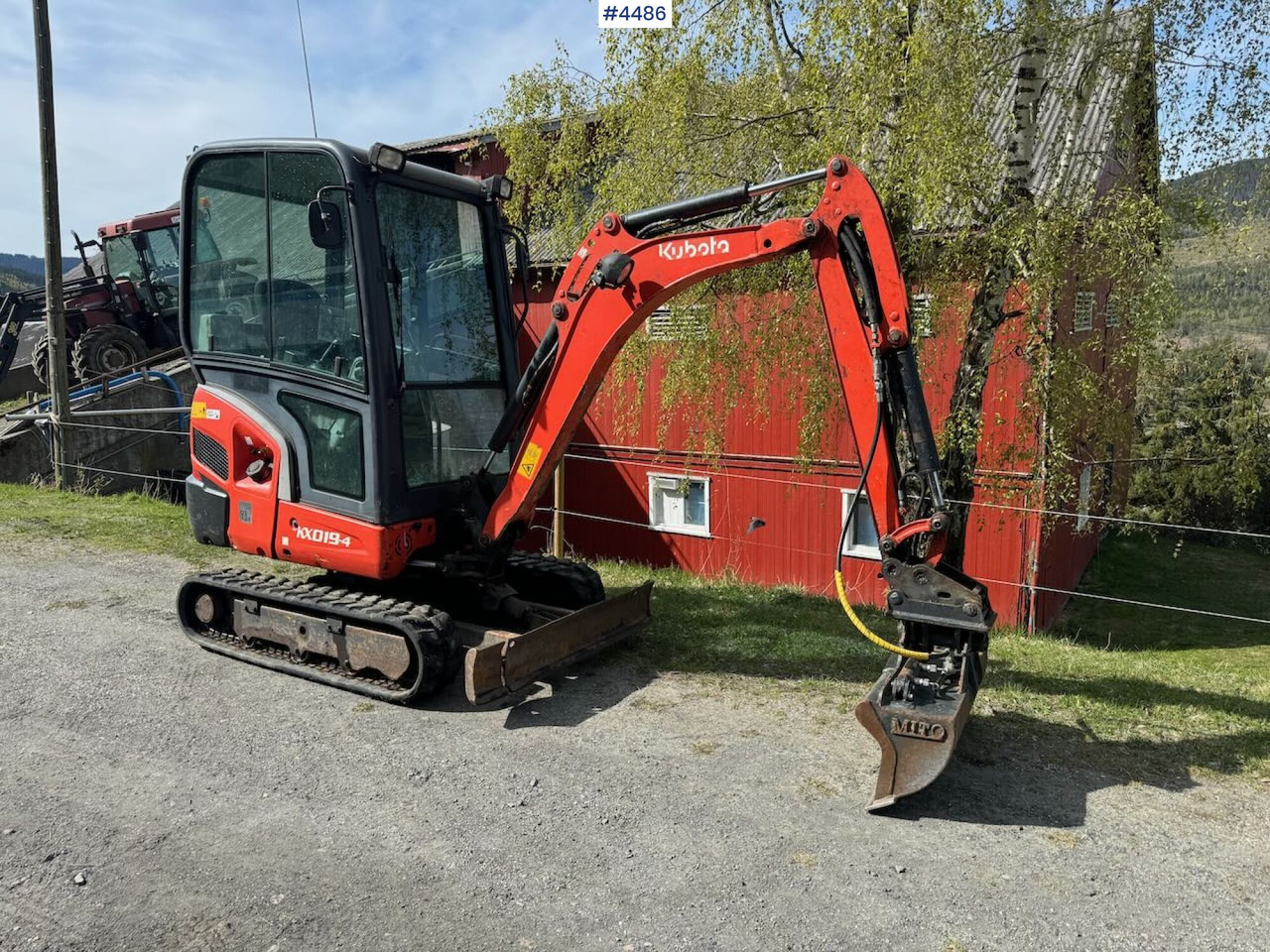 2014 Kubota KX019 Mini excavator with two buckets - حفّار: صورة 4 2014 Kubota KX019 Mini excavator with two buckets - حفّار: صورة 4