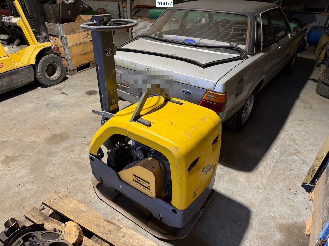 2015 Atlas Copco LG 400 Vibro Plate. - صفيحة هزازة: صورة 4 2015 Atlas Copco LG 400 Vibro Plate. - صفيحة هزازة: صورة 4