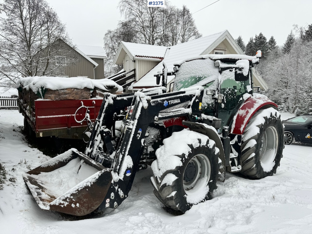 2015 Case IH 115U Pro with Front Loader, Bucket, and Front PTO. Low hours. - جرار: صورة 4 2015 Case IH 115U Pro with Front Loader, Bucket, and Front PTO. Low hours. - جرار: صورة 4