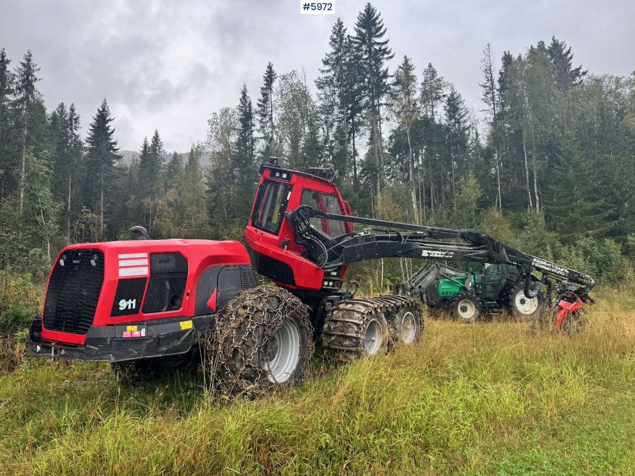2015 Komatsu 911-6 Harvester with newer head. - آلة حصاد الأشجار: صورة 4 2015 Komatsu 911-6 Harvester with newer head. - آلة حصاد الأشجار: صورة 4