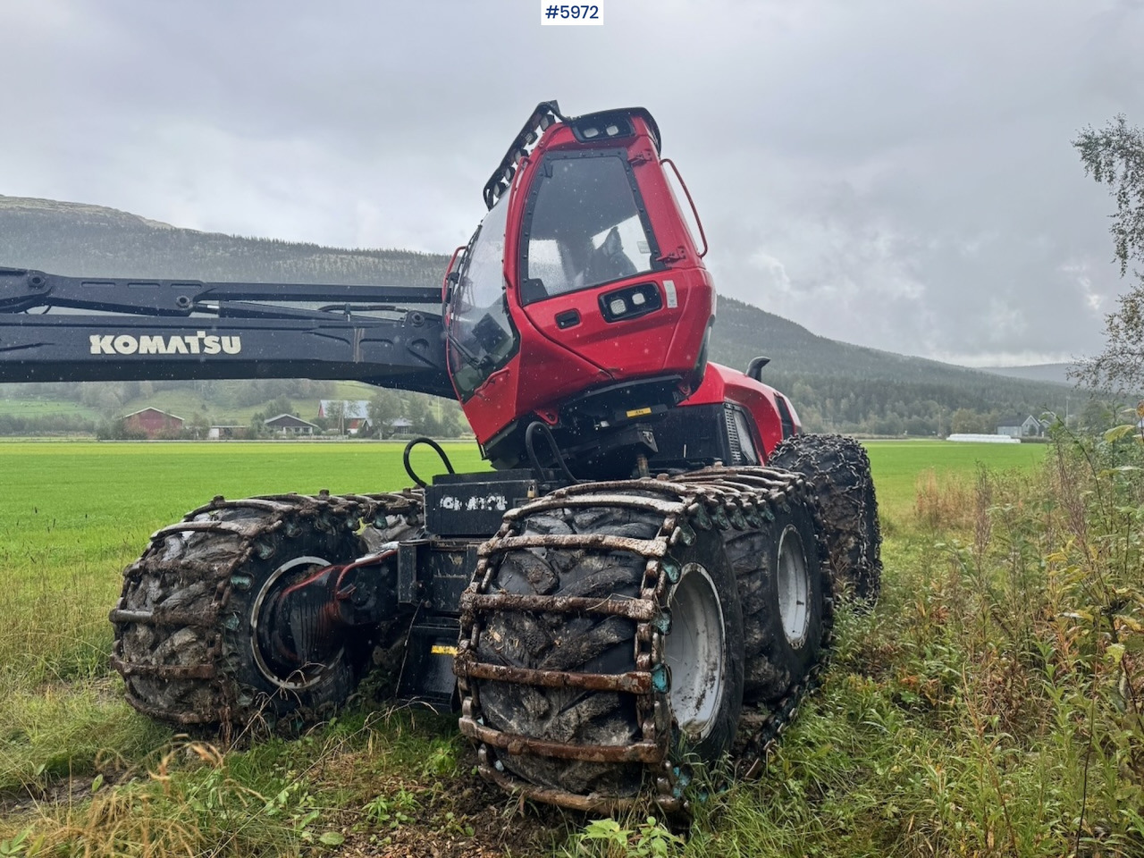 2015 Komatsu 911-6 Harvester with newer head. - آلة حصاد الأشجار: صورة 5 2015 Komatsu 911-6 Harvester with newer head. - آلة حصاد الأشجار: صورة 5