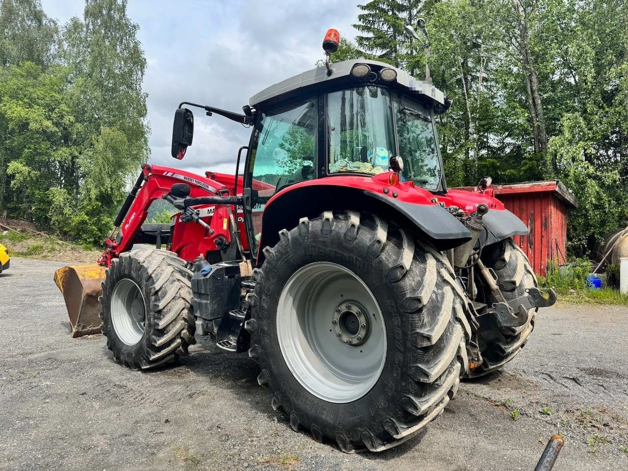 2018 Massey Ferguson 7788 4x4 w/ Front loader and bucket. - جرار: صورة 3 2018 Massey Ferguson 7788 4x4 w/ Front loader and bucket. - جرار: صورة 3