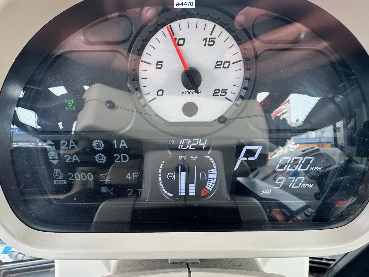 جرار 2018 Massey Ferguson MF5713 S w/ 2020 Dalen snow blower: صورة 15