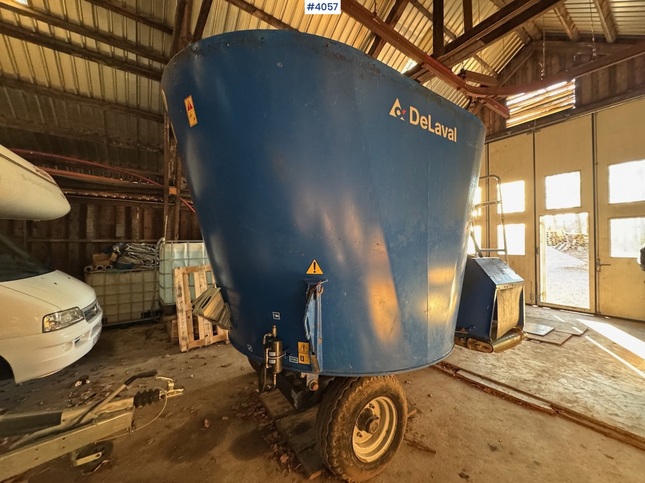2019 Delaval VM12 Coarse feed mixer - معدات الماشية: صورة 3 2019 Delaval VM12 Coarse feed mixer - معدات الماشية: صورة 3