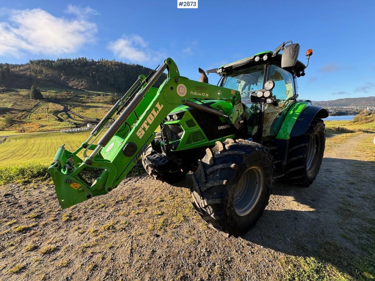 2019 Deutz-Fahr 6120 TV w/front loader and twin wheels - جرار: صورة 1 2019 Deutz-Fahr 6120 TV w/front loader and twin wheels - جرار: صورة 1