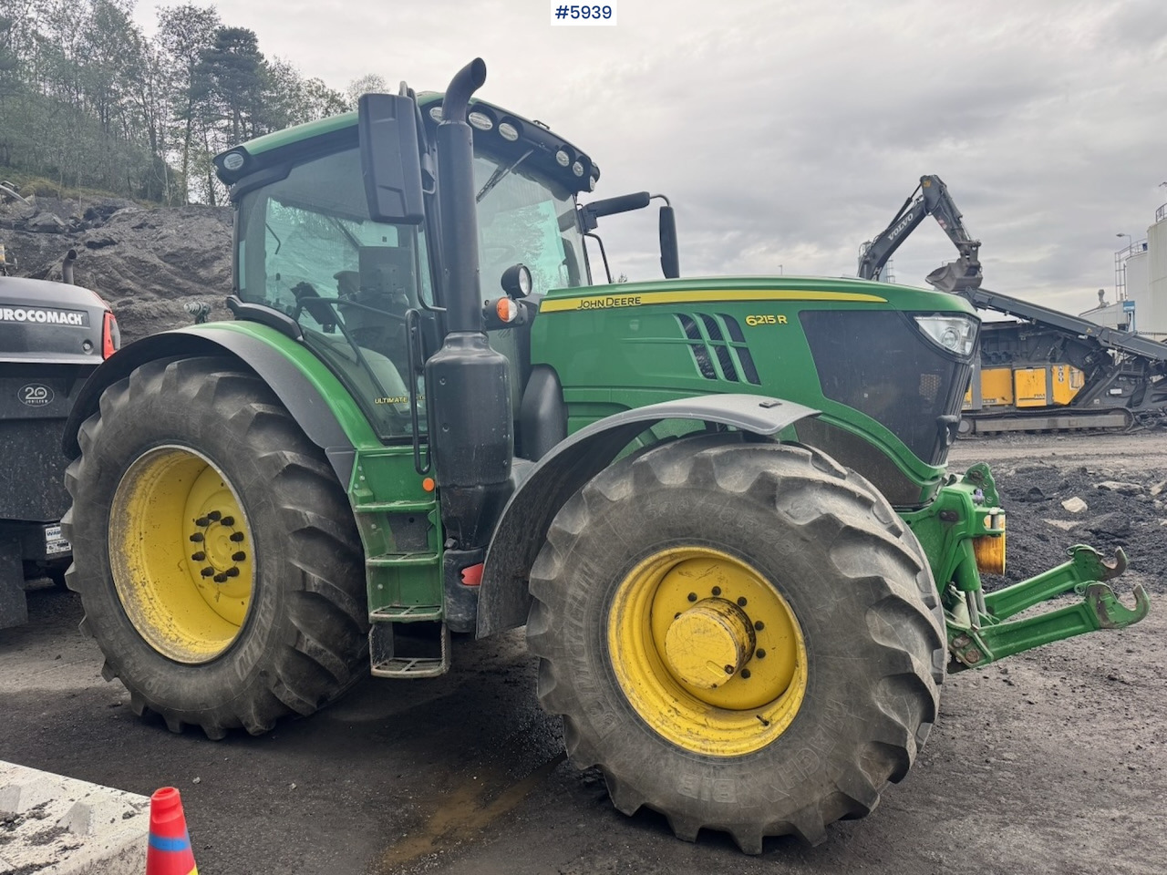 جرار 2020 John Deere 6215R w/ Front PTO and hydraulics. 2 sets of tires.: صورة 6