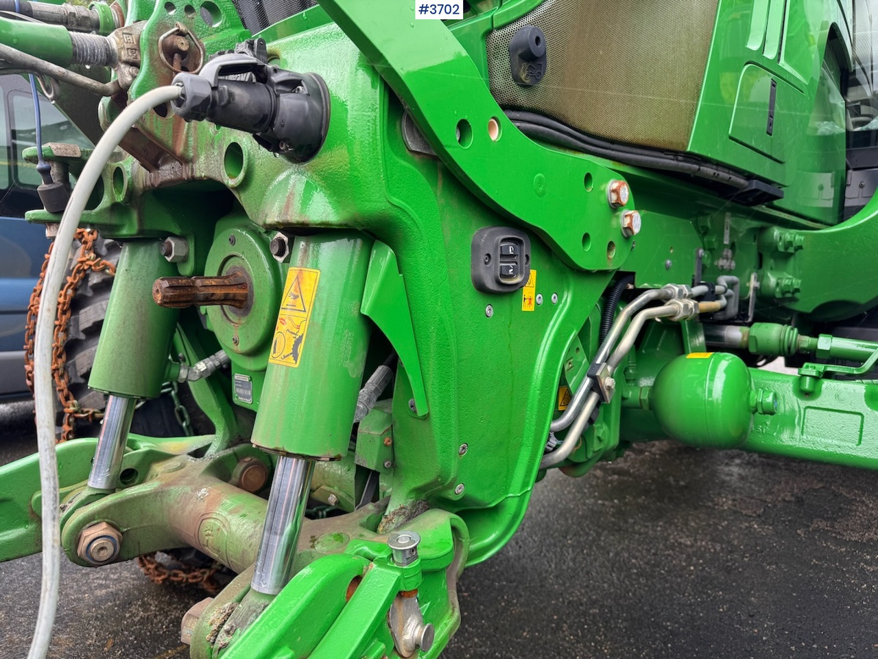 جرار 2021 John Deere 6155R w/ front hydraulics and PTO, only 770 hours!: صورة 25