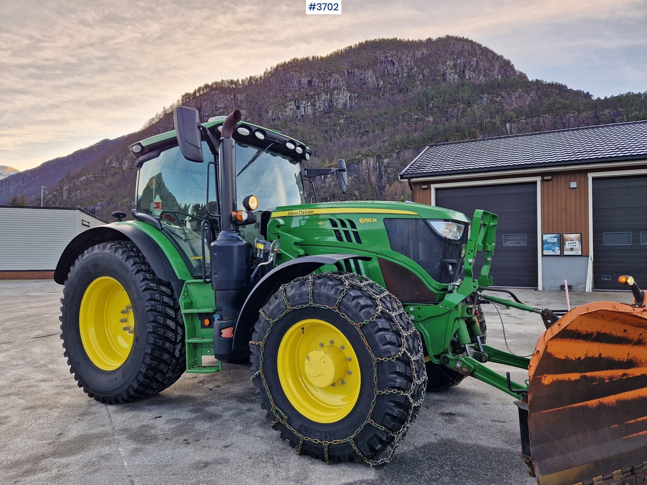 جرار 2021 John Deere 6155R w/ front hydraulics and PTO, only 770 hours!: صورة 27