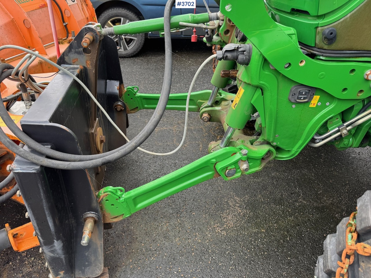 جرار 2021 John Deere 6155R w/ front hydraulics and PTO, only 770 hours!: صورة 23