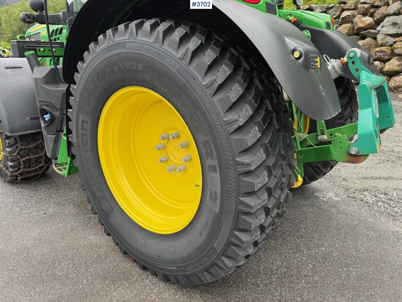 جرار 2021 John Deere 6155R w/ front hydraulics and PTO, only 770 hours!: صورة 41