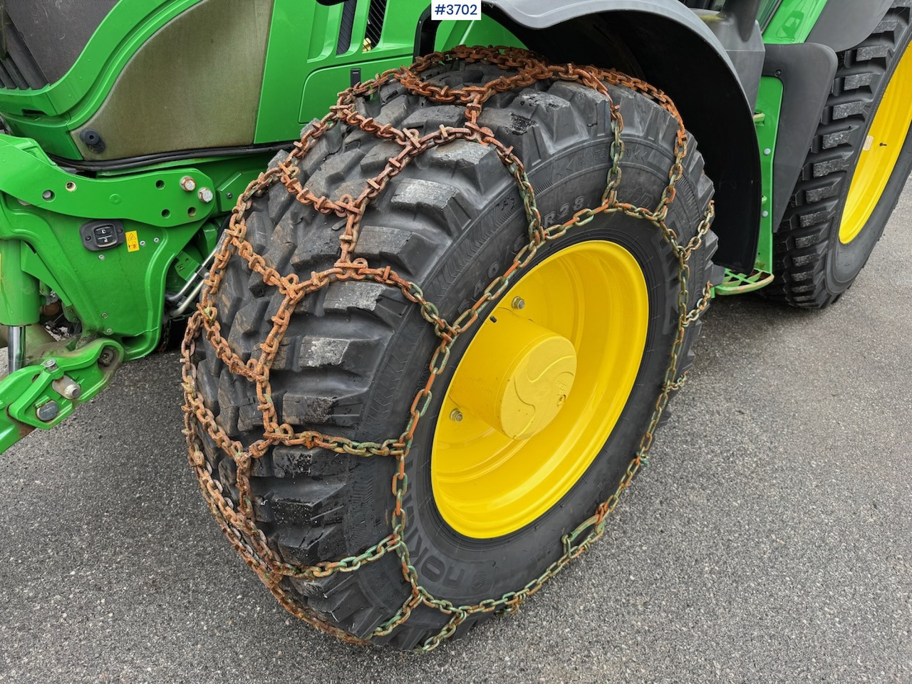 جرار 2021 John Deere 6155R w/ front hydraulics and PTO, only 770 hours!: صورة 42