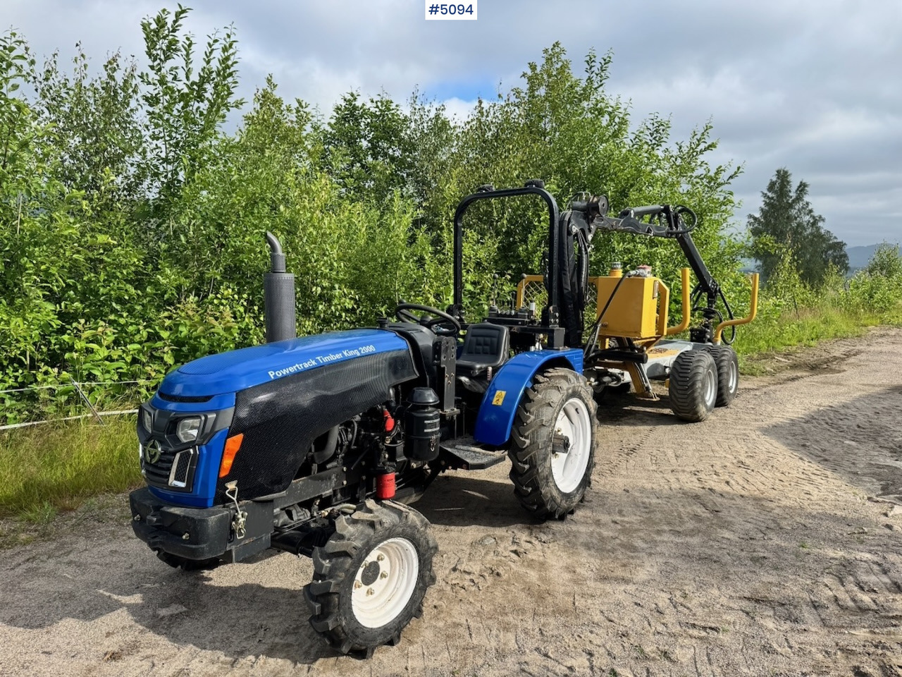 2021 PowerTrack Timber King TR420 w/ Timber Trailer - مقطورة اخشاب: صورة 1 2021 PowerTrack Timber King TR420 w/ Timber Trailer - مقطورة اخشاب: صورة 1