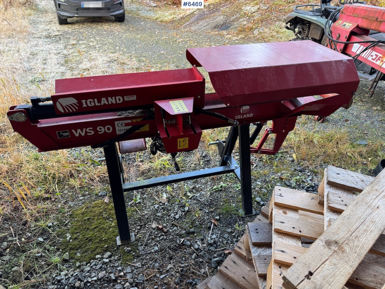 2023 Igland WS 90 Log Splitter - معدات الغابات: صورة 4 2023 Igland WS 90 Log Splitter - معدات الغابات: صورة 4