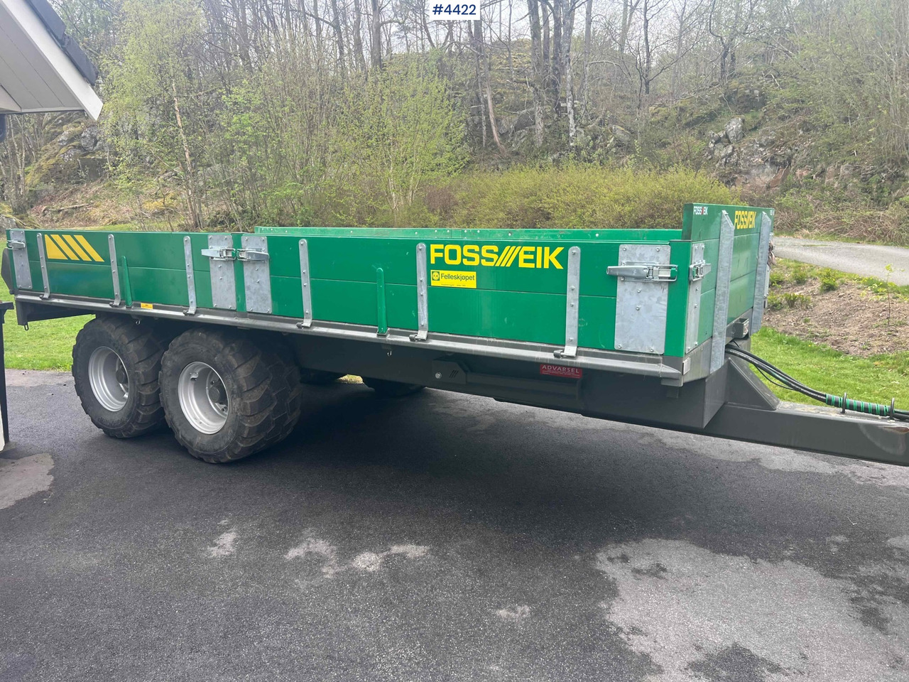 2024 Foss-Eik 2 axle Dumper trailer for tractor - مقطورة قلابة زراعية/ شاحنة قلابة: صورة 3 2024 Foss-Eik 2 axle Dumper trailer for tractor - مقطورة قلابة زراعية/ شاحنة قلابة: صورة 3