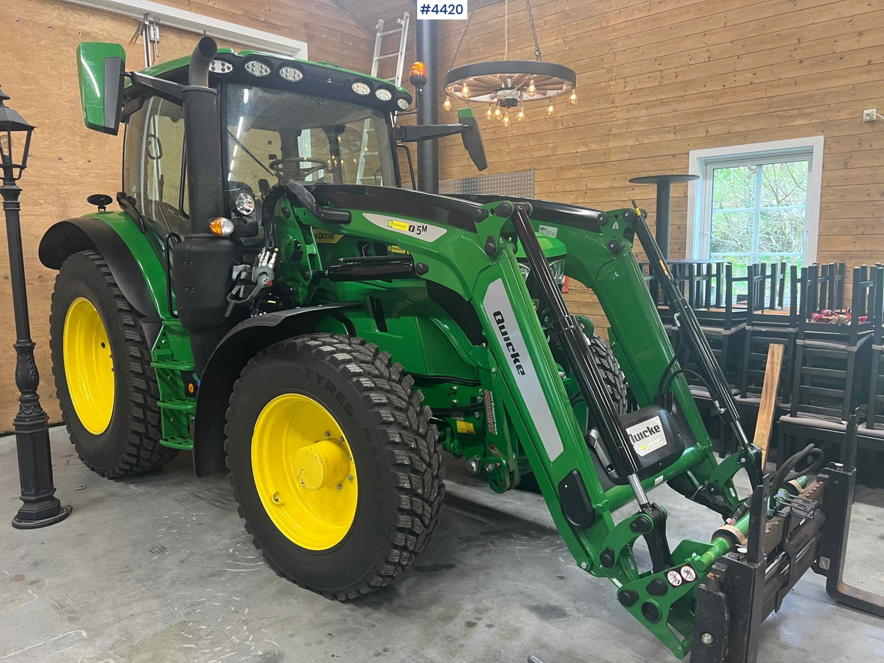 2024 John Deere 6150R w/ Quicke Front Loader & Bucket - جرار: صورة 4 2024 John Deere 6150R w/ Quicke Front Loader & Bucket - جرار: صورة 4