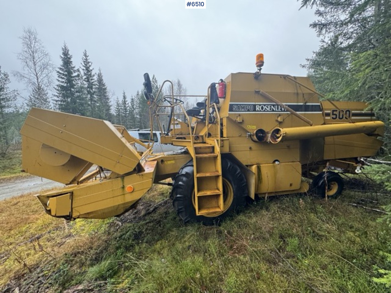 Approx. 1985 Sampo Rosenlew 500 combine harvester - حصادة: صورة 4 Approx. 1985 Sampo Rosenlew 500 combine harvester - حصادة: صورة 4