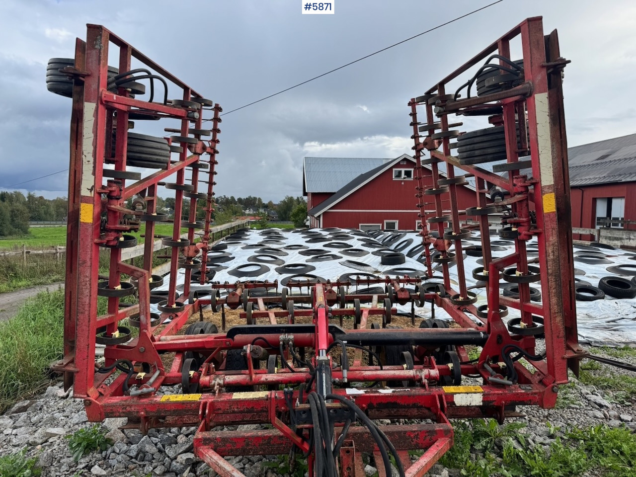 Approx. 1989 Vaderstad harrow, 6.6 m. - معدات حرث التربة: صورة 3 Approx. 1989 Vaderstad harrow, 6.6 m. - معدات حرث التربة: صورة 3