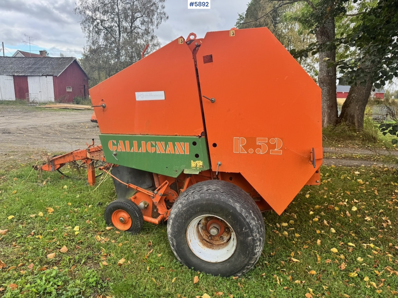 Approx. 1990 Callignani R52 Round baler - ماكينات نشر التبن: صورة 2 Approx. 1990 Callignani R52 Round baler - ماكينات نشر التبن: صورة 2
