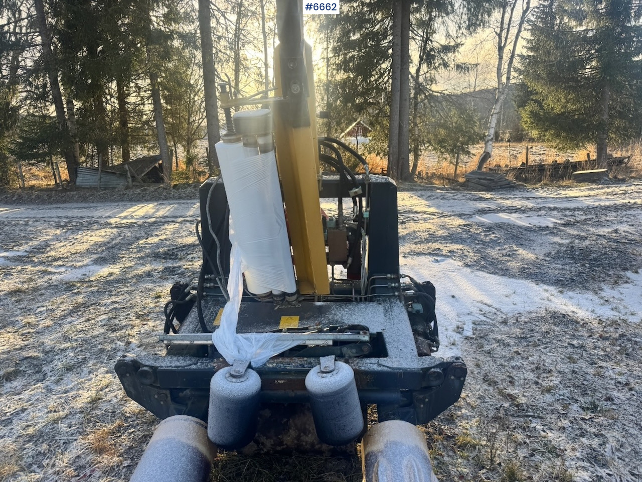 Approx. 2006 Tanco 1510 Round Bale Wrapper. - ماكينات نشر التبن: صورة 4 Approx. 2006 Tanco 1510 Round Bale Wrapper. - ماكينات نشر التبن: صورة 4