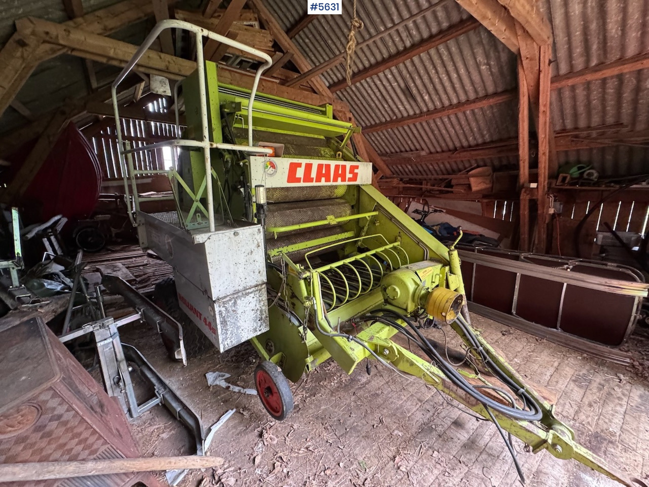 Claas Rollant 44s. - ماكينات نشر التبن: صورة 1 Claas Rollant 44s. - ماكينات نشر التبن: صورة 1