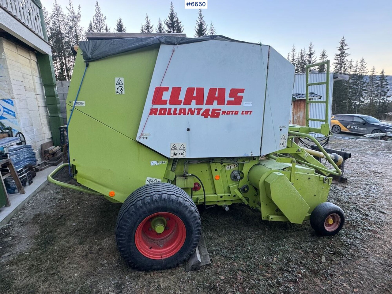 Claas Rollant 46 Roto cut - ماكينات نشر التبن: صورة 2 Claas Rollant 46 Roto cut - ماكينات نشر التبن: صورة 2
