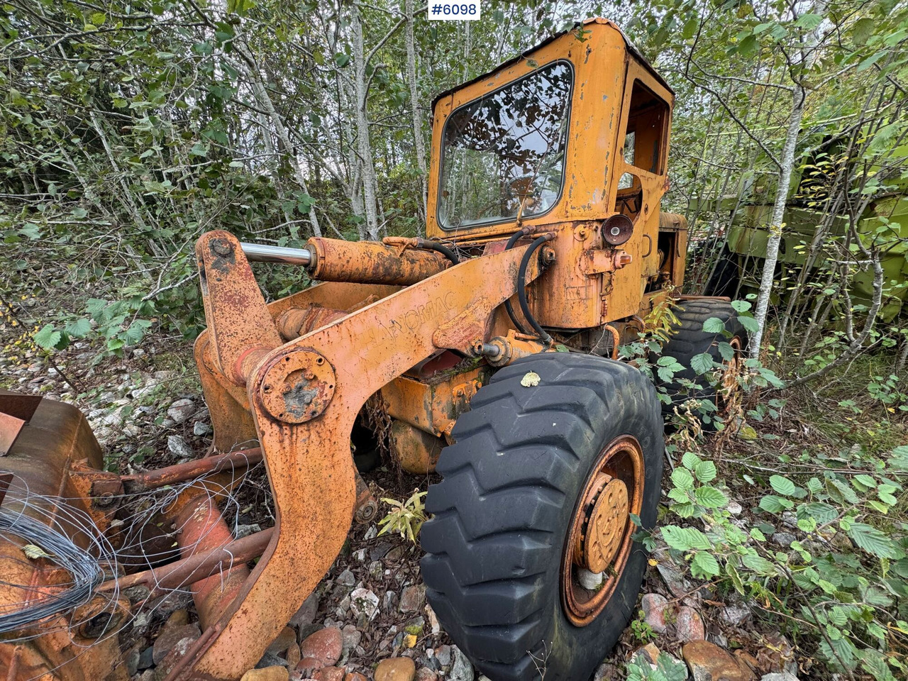Hanomag wheel loader with bucket – repair object - اللودر بعجل: صورة 3 Hanomag wheel loader with bucket – repair object - اللودر بعجل: صورة 3