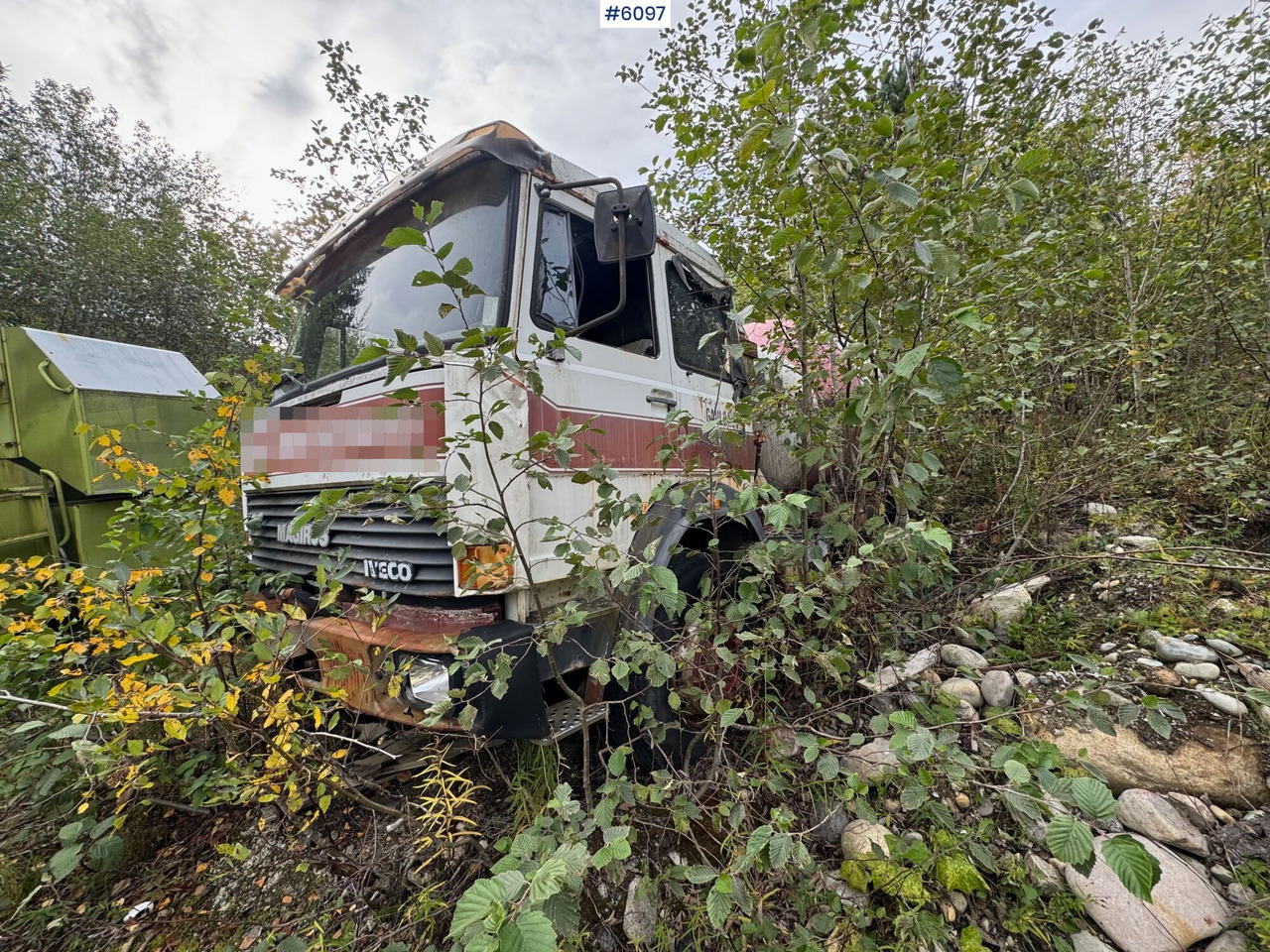 Iveco 256 M 19 FL (Magirus-Deutz) concrete truck. Partially a repair project. - شاحنة خلاطة خرسانة: صورة 1 Iveco 256 M 19 FL (Magirus-Deutz) concrete truck. Partially a repair project. - شاحنة خلاطة خرسانة: صورة 1