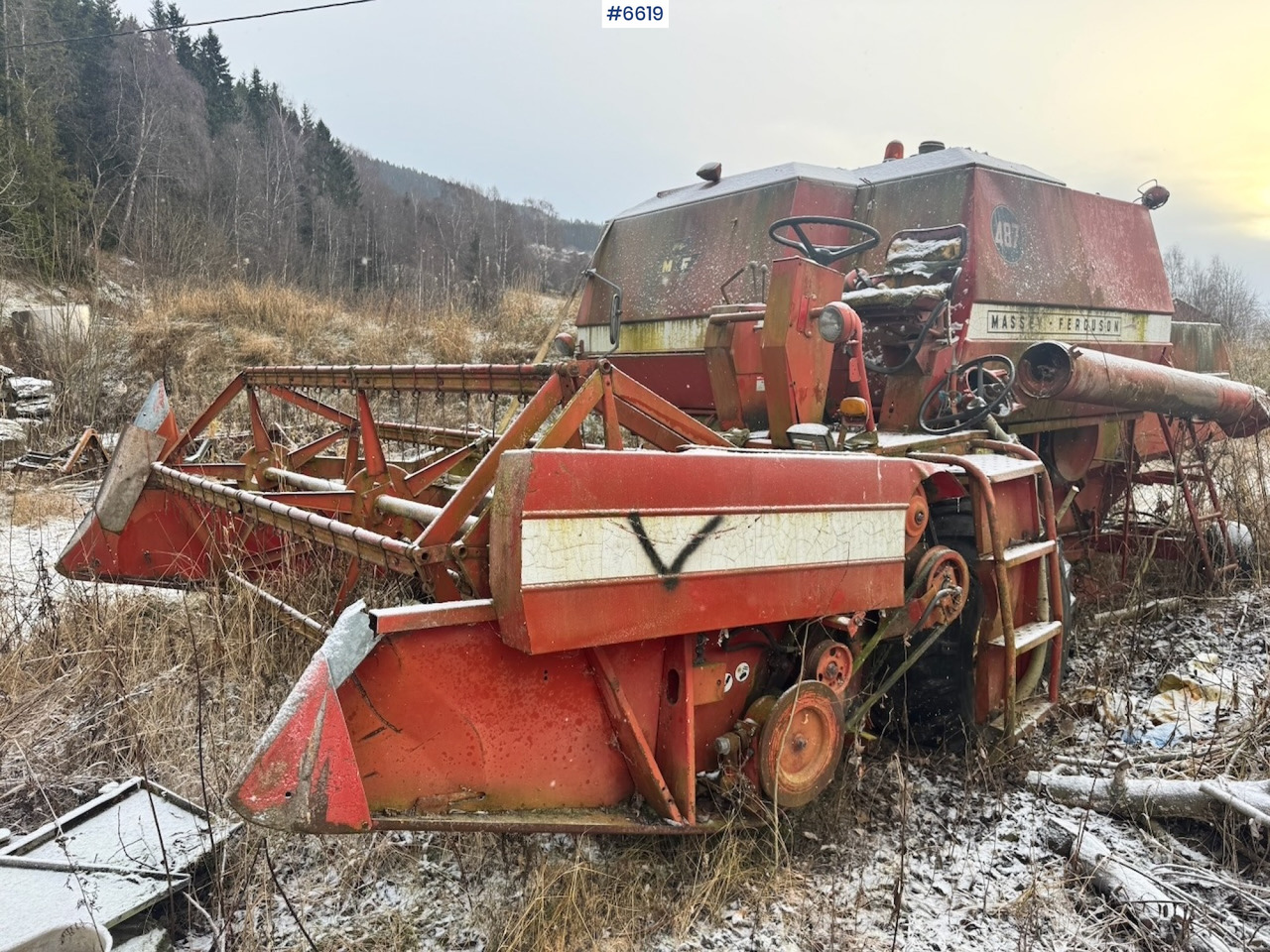 Massey Ferguson 487 Combine Harvester. - حصادة: صورة 5 Massey Ferguson 487 Combine Harvester. - حصادة: صورة 5