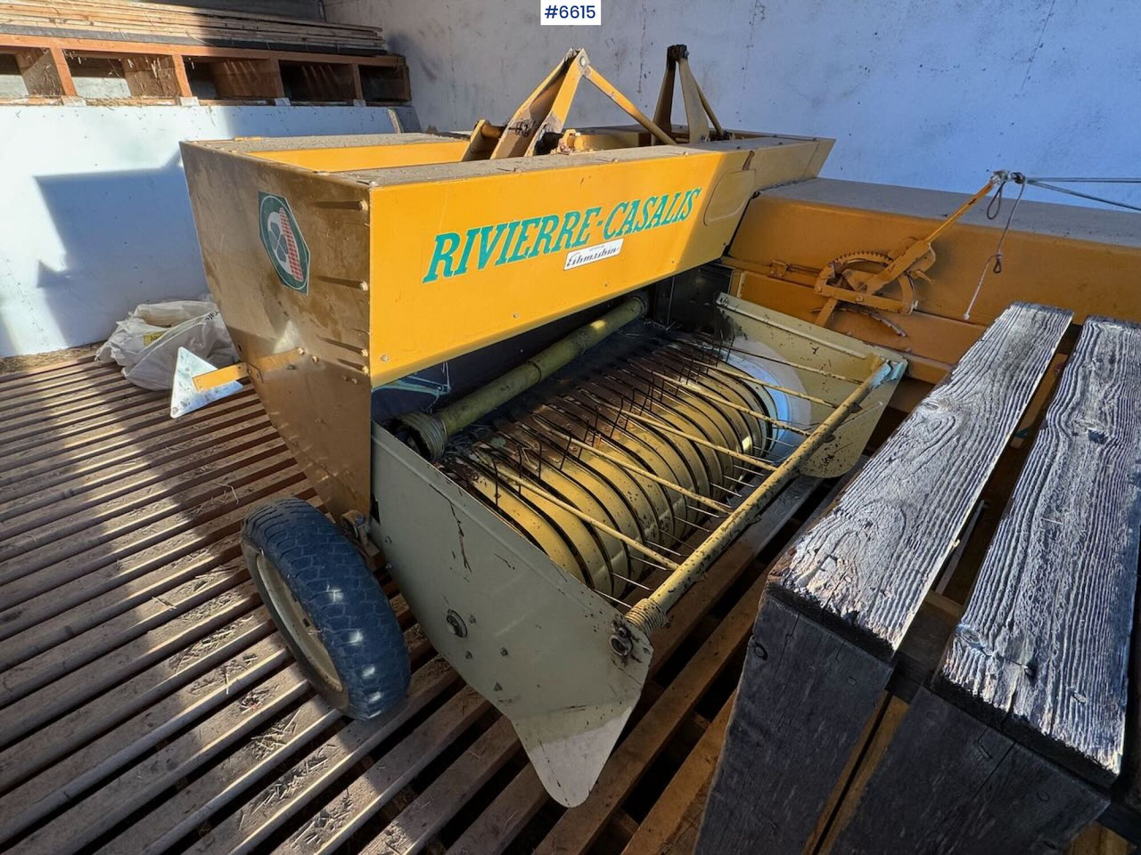 Rivierre-Casalis ER 40C Square baler - ماكينات نشر التبن: صورة 2 Rivierre-Casalis ER 40C Square baler - ماكينات نشر التبن: صورة 2