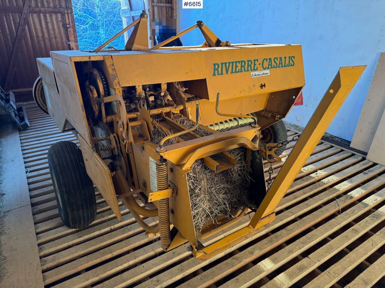 Rivierre-Casalis ER 40C Square baler - ماكينات نشر التبن: صورة 1 Rivierre-Casalis ER 40C Square baler - ماكينات نشر التبن: صورة 1