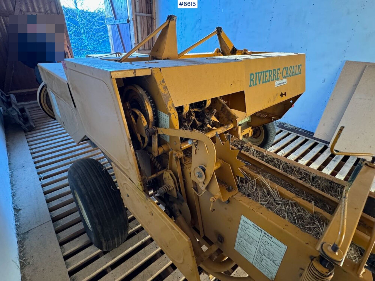 Rivierre-Casalis ER 40C Square baler - ماكينات نشر التبن: صورة 3 Rivierre-Casalis ER 40C Square baler - ماكينات نشر التبن: صورة 3
