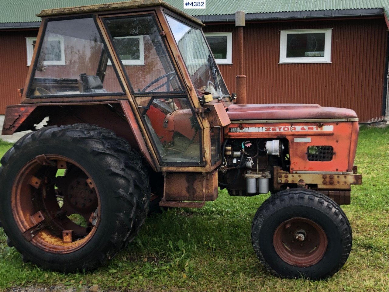 Zetor 4911 and Reime Manure spreader - جرار: صورة 3 Zetor 4911 and Reime Manure spreader - جرار: صورة 3