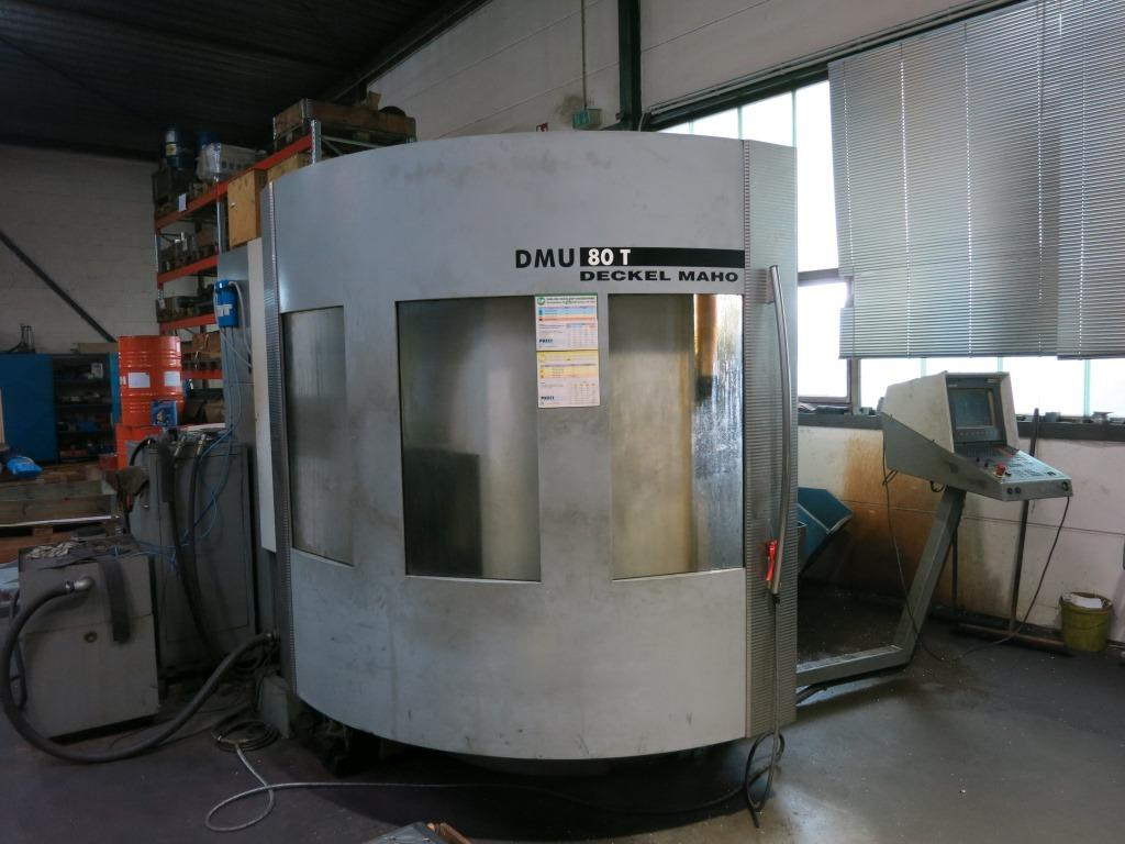 DECKEL-MAHO DMU 80 T - مركز تصنيع CNC: صورة 1 DECKEL-MAHO DMU 80 T - مركز تصنيع CNC: صورة 1