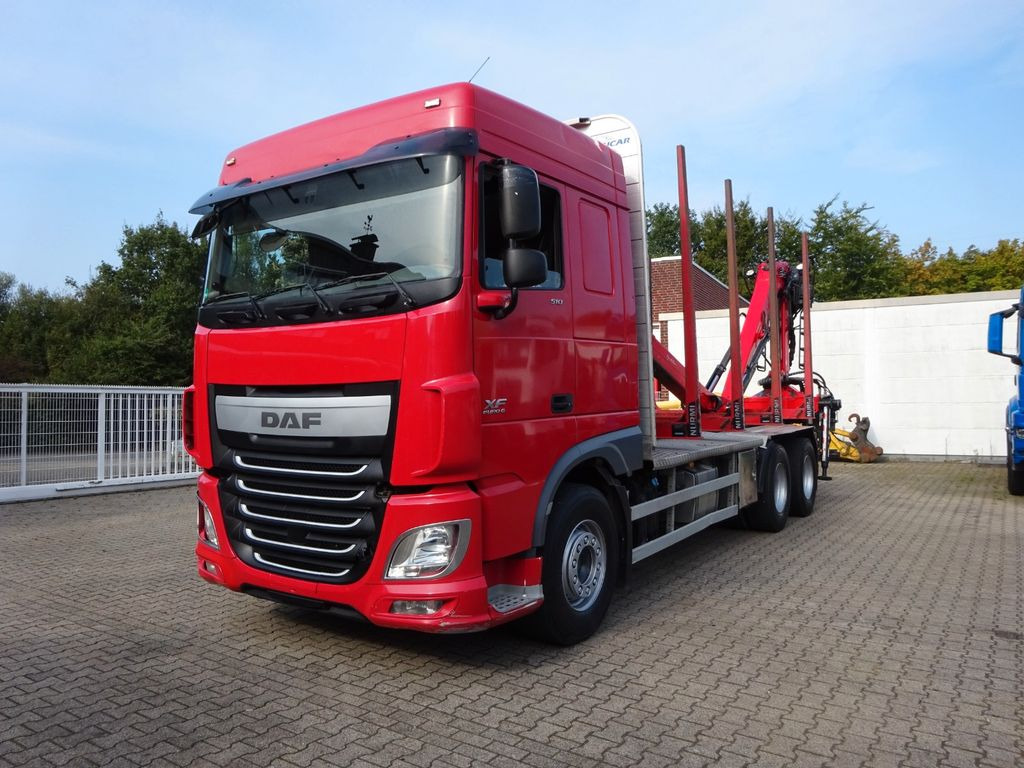 DAF XF 510 + EPSILON M120Z Holzheckladekran +Greifer DAF XF 510 + EPSILON M120 Z79 Holzkran +Greifer - شاحنة قطع الأشجار, شاحنة كرين: صورة 4 DAF XF 510 + EPSILON M120Z Holzheckladekran +Greifer DAF XF 510 + EPSILON M120 Z79 Holzkran +Greifer - شاحنة قطع الأشجار, شاحنة كرين: صورة 4