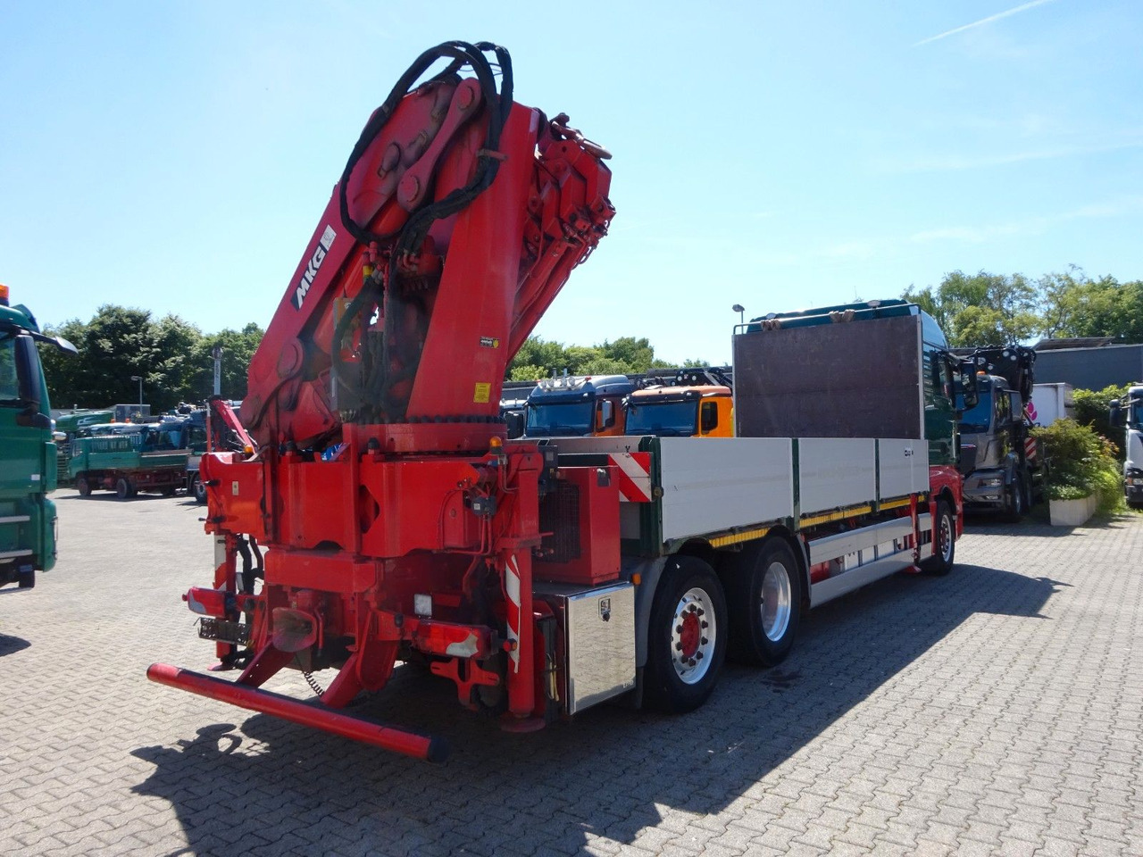 شاحنة كرين MAN 26.480 TGX + MKG HLK531 Kran +Lift-Lenkachse: صورة 12 شاحنة كرين MAN 26.480 TGX + MKG HLK531 Kran +Lift-Lenkachse: صورة 12