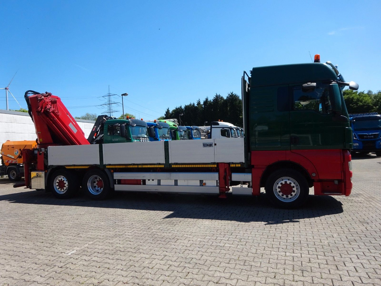 شاحنة كرين MAN 26.480 TGX + MKG HLK531 Kran +Lift-Lenkachse: صورة 14 شاحنة كرين MAN 26.480 TGX + MKG HLK531 Kran +Lift-Lenkachse: صورة 14