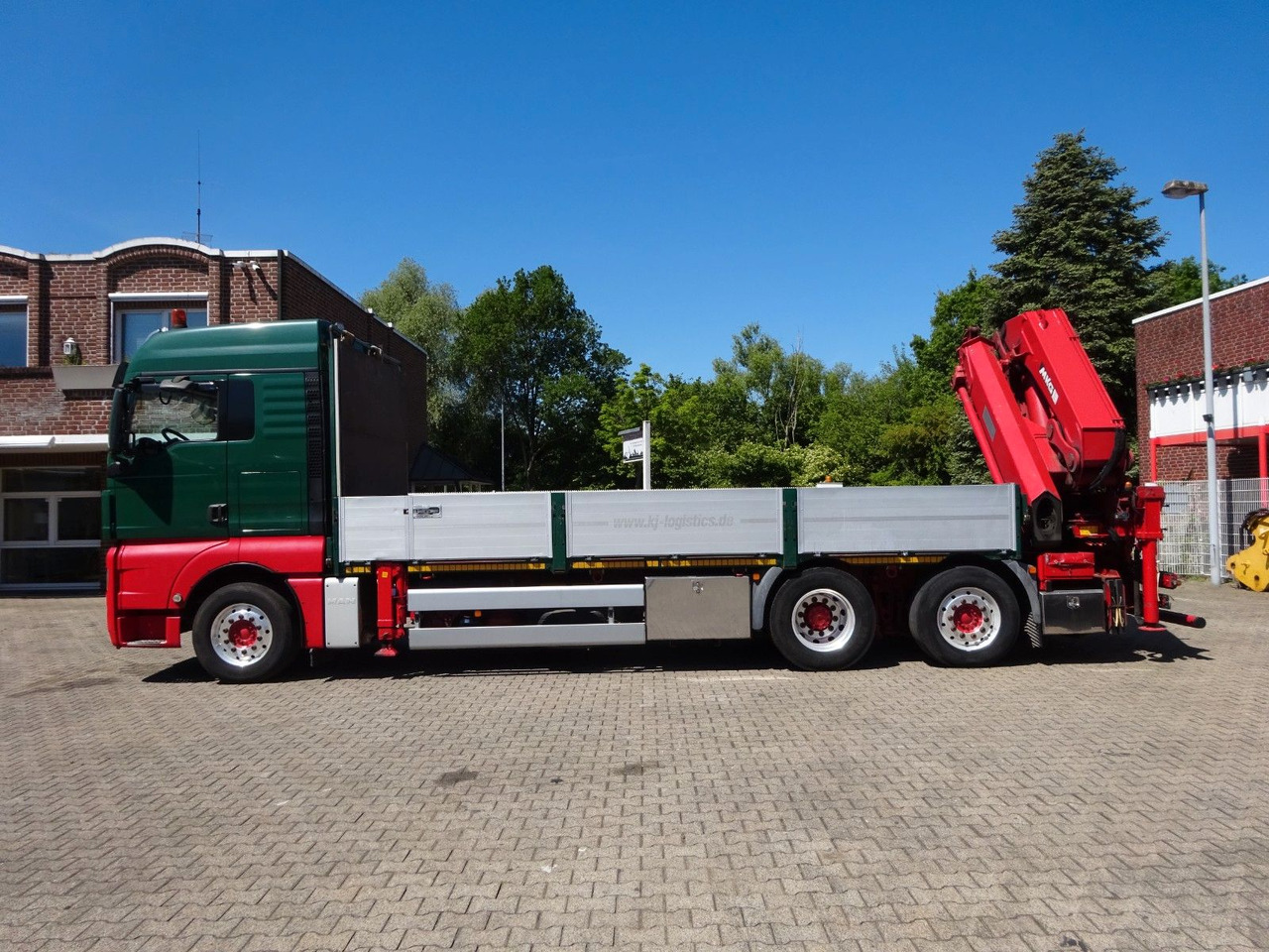 شاحنة كرين MAN 26.480 TGX + MKG HLK531 Kran +Lift-Lenkachse: صورة 8 شاحنة كرين MAN 26.480 TGX + MKG HLK531 Kran +Lift-Lenkachse: صورة 8