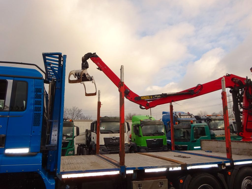 MAN 28.500 TGS mit EPSILON-Kran+Achleitner Anhänger MAN 28.500 TGS Allrad. HOLZZUG EPSILON-Kran GREIFER - شاحنة قطع الأشجار, شاحنة كرين: صورة 4 MAN 28.500 TGS mit EPSILON-Kran+Achleitner Anhänger MAN 28.500 TGS Allrad. HOLZZUG EPSILON-Kran GREIFER - شاحنة قطع الأشجار, شاحنة كرين: صورة 4