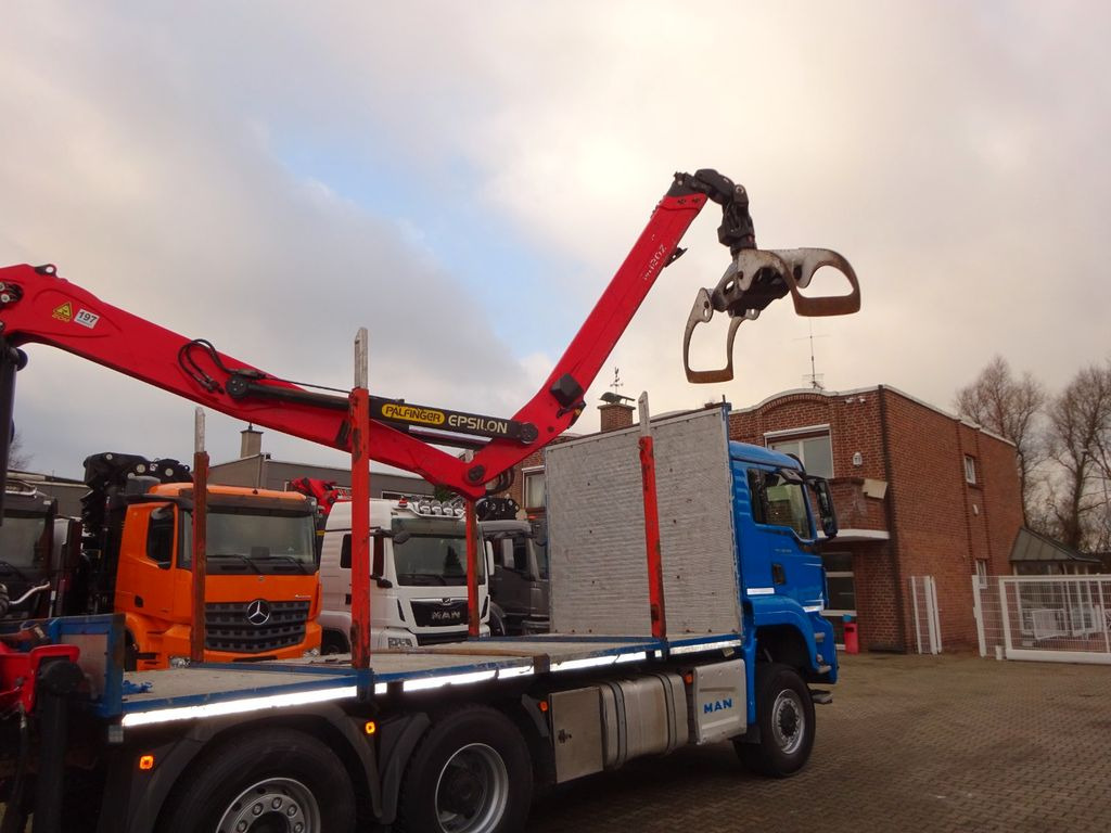 MAN 28.500 TGS mit EPSILON-Kran+Achleitner Anhänger MAN 28.500 TGS Allrad. HOLZZUG EPSILON-Kran GREIFER - شاحنة قطع الأشجار, شاحنة كرين: صورة 5 MAN 28.500 TGS mit EPSILON-Kran+Achleitner Anhänger MAN 28.500 TGS Allrad. HOLZZUG EPSILON-Kran GREIFER - شاحنة قطع الأشجار, شاحنة كرين: صورة 5