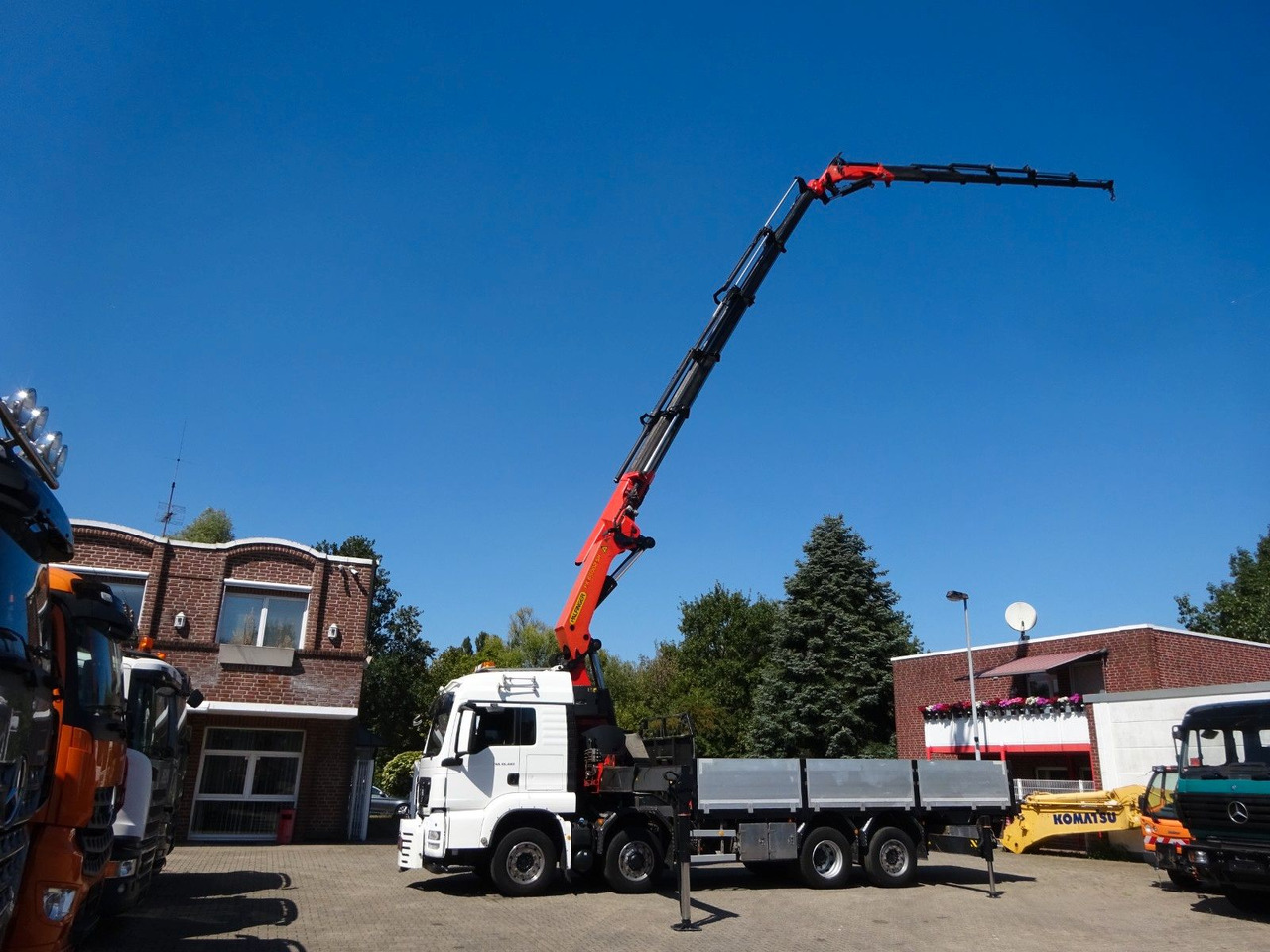 MAN 35.480 HYDRO TGS Pritsche + PK 65002 Kran 8x2-4 - شاحنة كرين: صورة 3 MAN 35.480 HYDRO TGS Pritsche + PK 65002 Kran 8x2-4 - شاحنة كرين: صورة 3