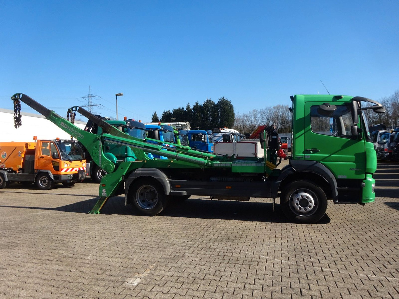 Mercedes-Benz 1530 Atego Gergen Absetzkipper 4x2 - شاحنة قلاب: صورة 5 Mercedes-Benz 1530 Atego Gergen Absetzkipper 4x2 - شاحنة قلاب: صورة 5