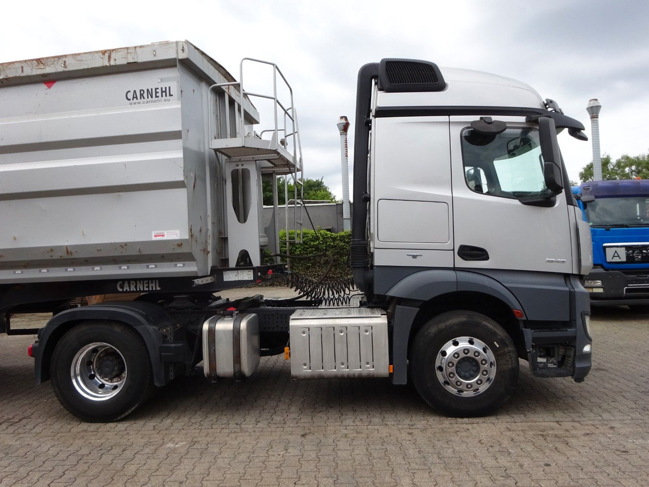 Mercedes-Benz 845 Actros SZM mit Hydraulik Pumpe 4x2 - مقطورة السحب: صورة 4 Mercedes-Benz 845 Actros SZM mit Hydraulik Pumpe 4x2 - مقطورة السحب: صورة 4