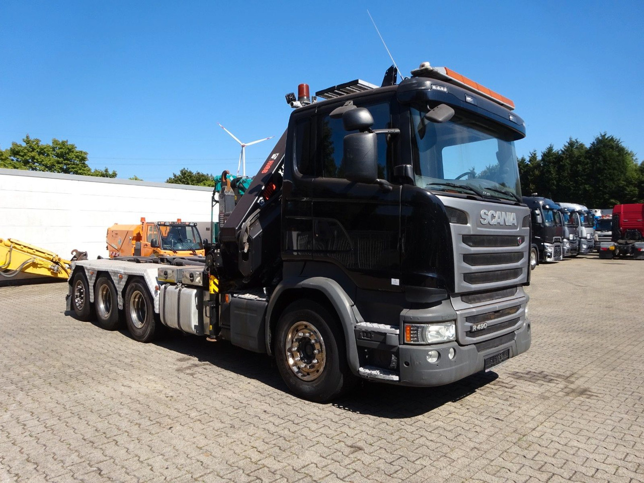 شاحنة كرين, شاحنة برافعة خطافية Scania R490 Abroller + HIAB 302E-6 Bj.2021 !Kran TRIDEM Scania R490 Abroller + HIAB 302E-6 Kran *BJ 2021*: صورة 13 شاحنة كرين, شاحنة برافعة خطافية Scania R490 Abroller + HIAB 302E-6 Bj.2021 !Kran TRIDEM Scania R490 Abroller + HIAB 302E-6 Kran *BJ 2021*: صورة 13