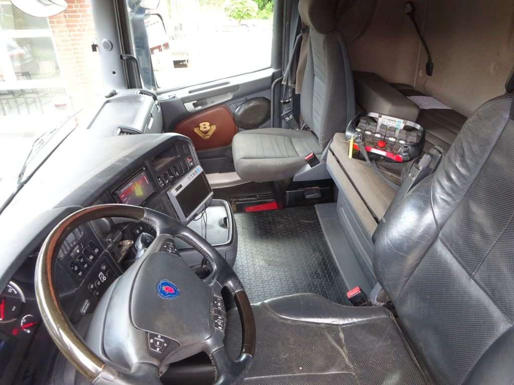 شاحنة كرين, شاحنات مسطحة Scania R620 V8 Pritsche +  PALFINGER  22002EH Kran: صورة 16
