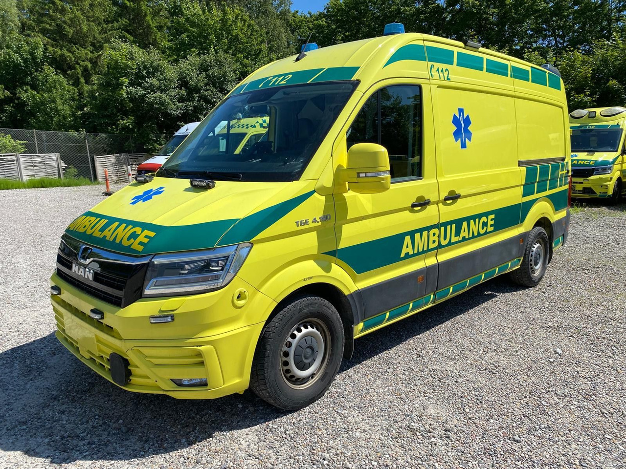 MAN TGE 4.180 Ambulance * 28 000 € netto - سيارة إسعاف: صورة 1 MAN TGE 4.180 Ambulance * 28 000 € netto - سيارة إسعاف: صورة 1