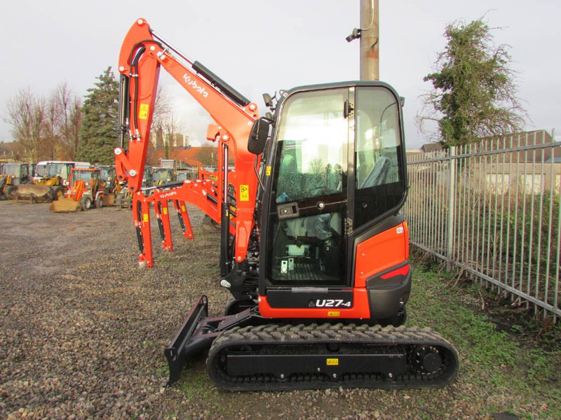 Kubota U 27-4 HI Minibagger 36.500 EUR - حفار صغير: صورة 1 Kubota U 27-4 HI Minibagger 36.500 EUR - حفار صغير: صورة 1