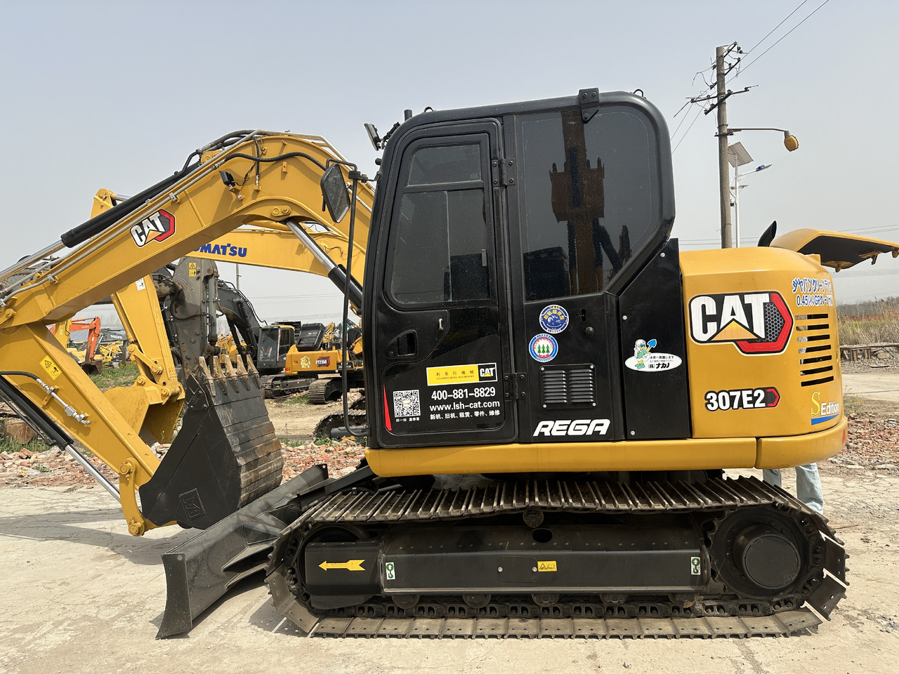 CATERPILLAR 307E2 - حفار زاحف: صورة 1 CATERPILLAR 307E2 - حفار زاحف: صورة 1